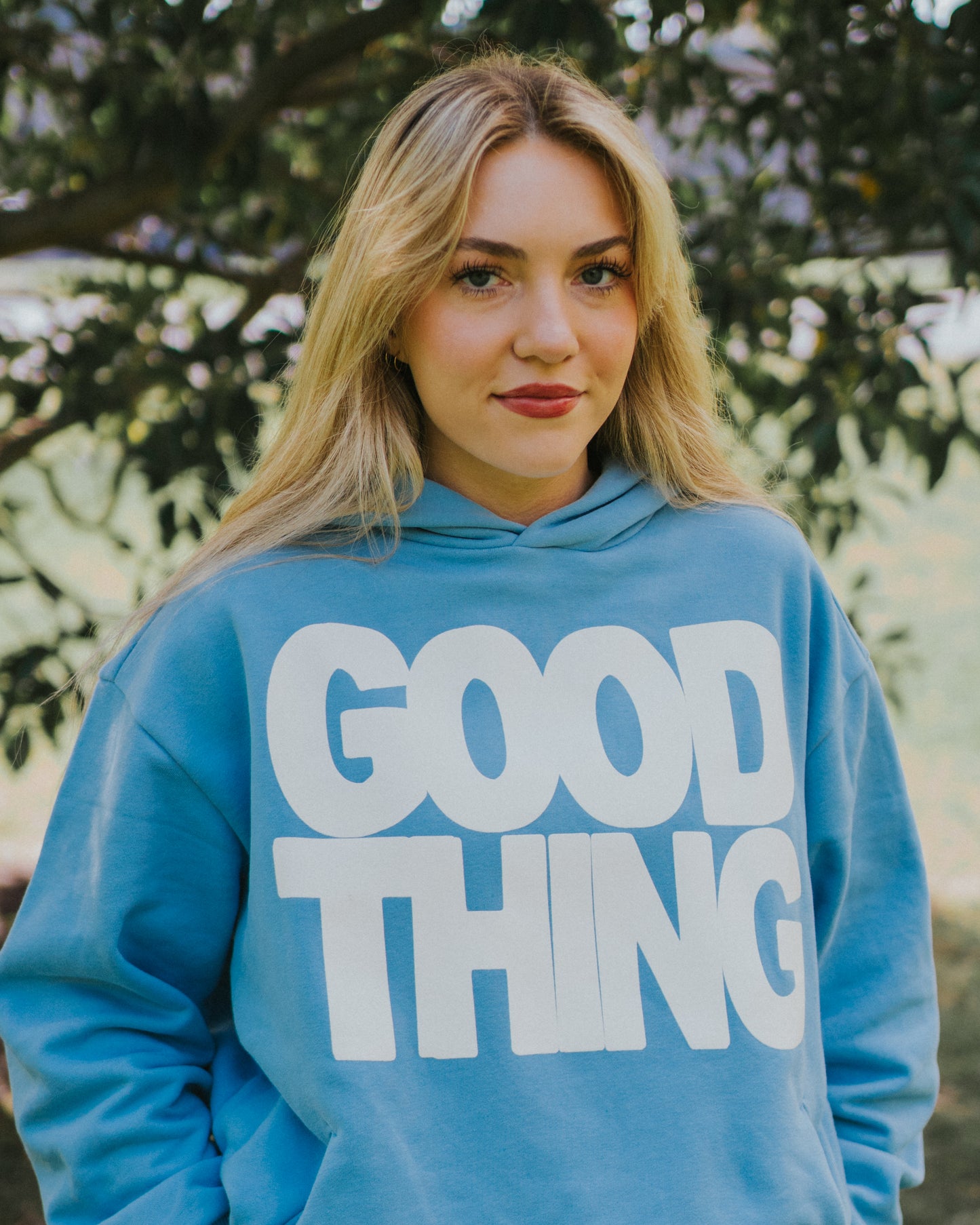 Blue Good Thing Hoodie