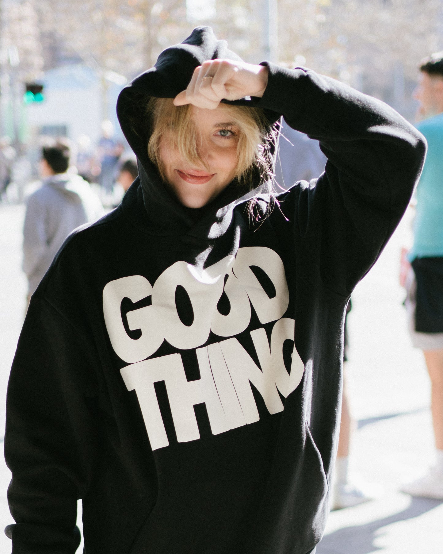 Black Good Thing Hoodie