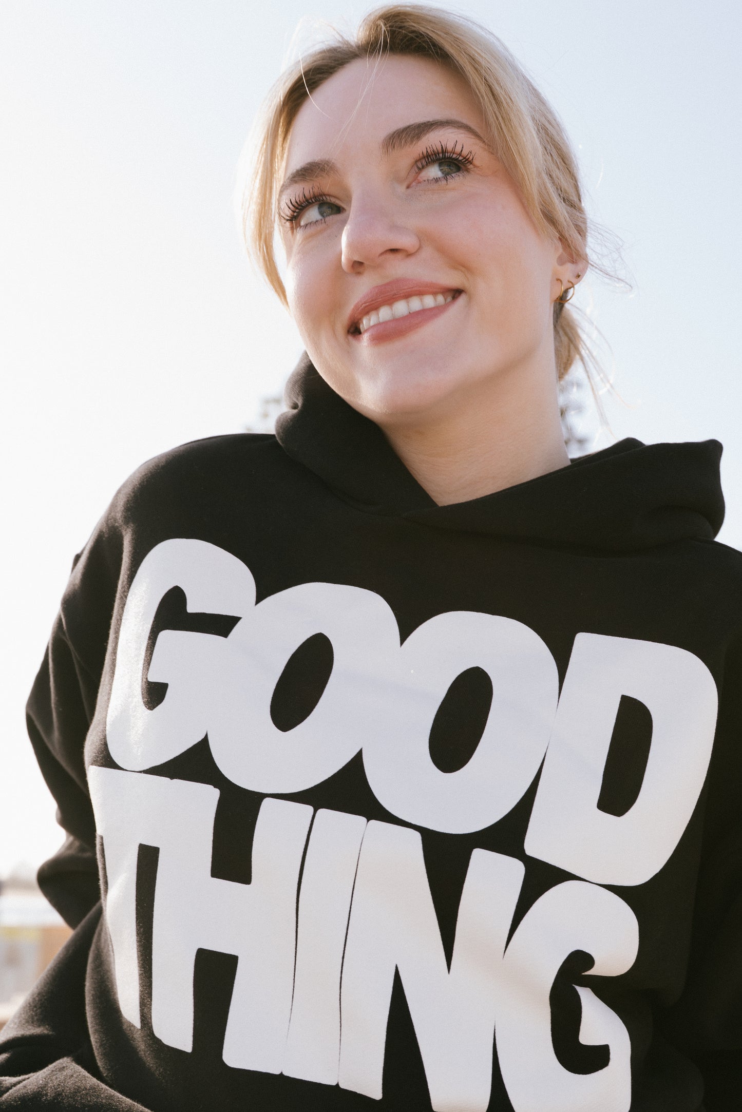 Black Good Thing Hoodie