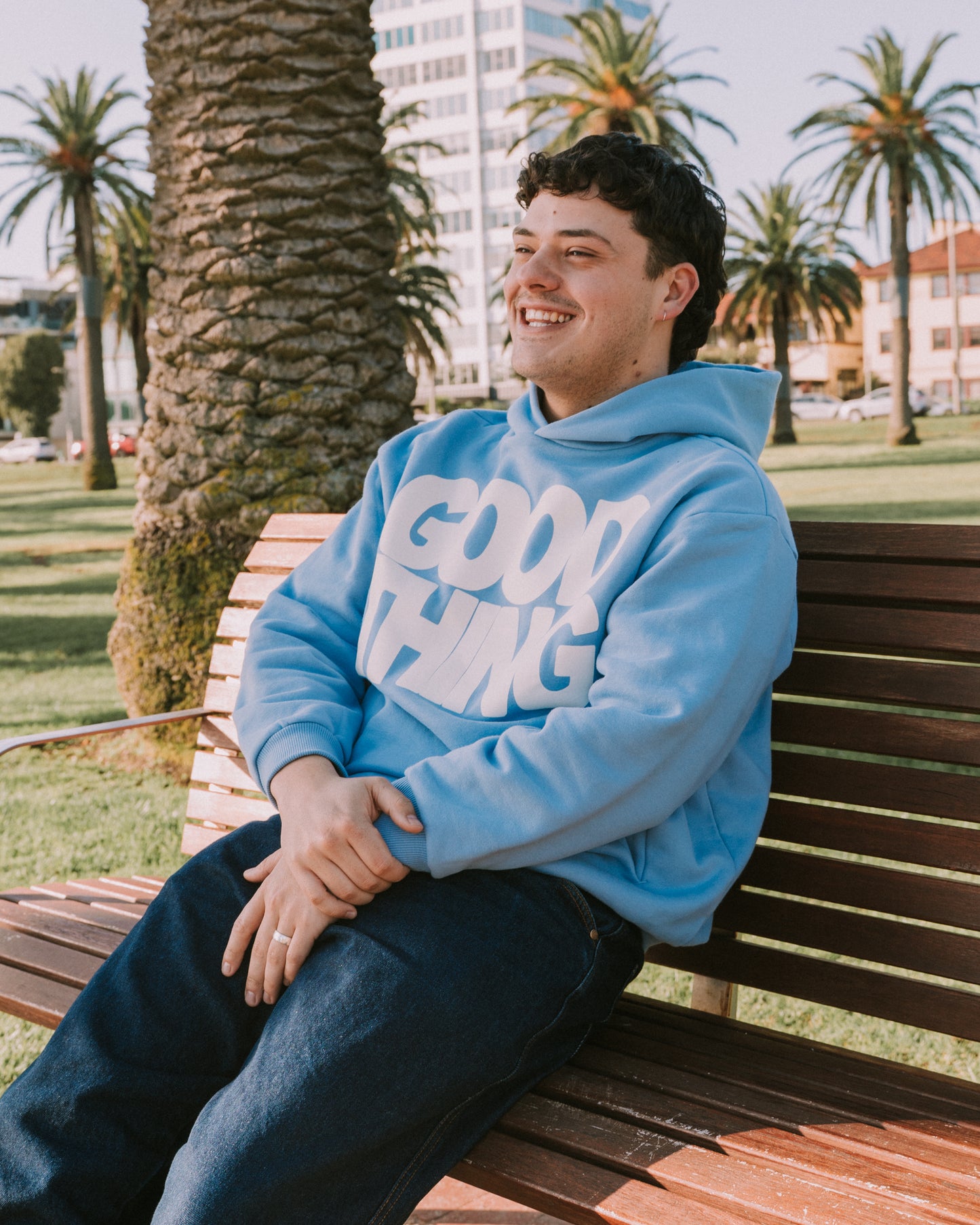 Blue Good Thing Hoodie