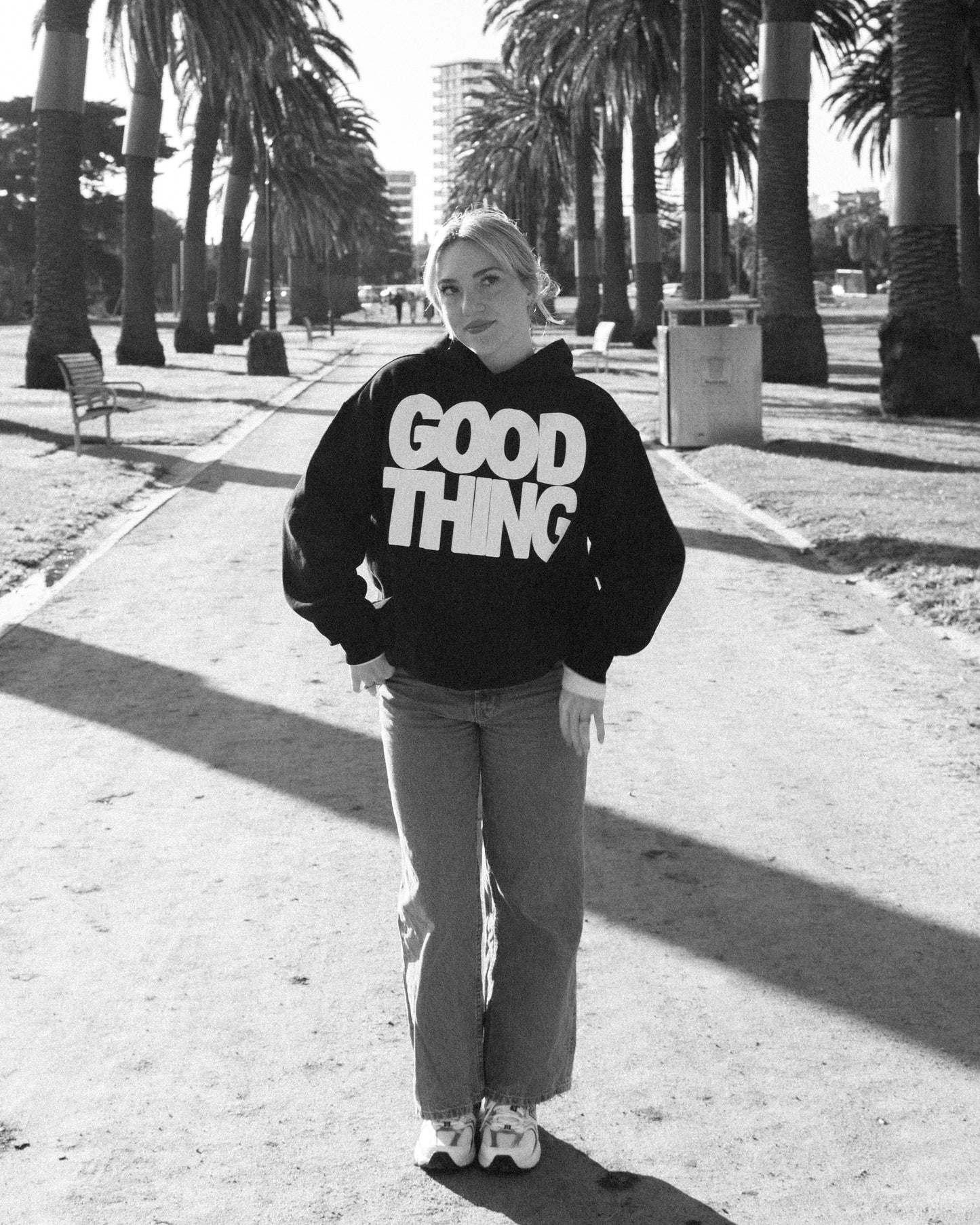 Black Good Thing Hoodie