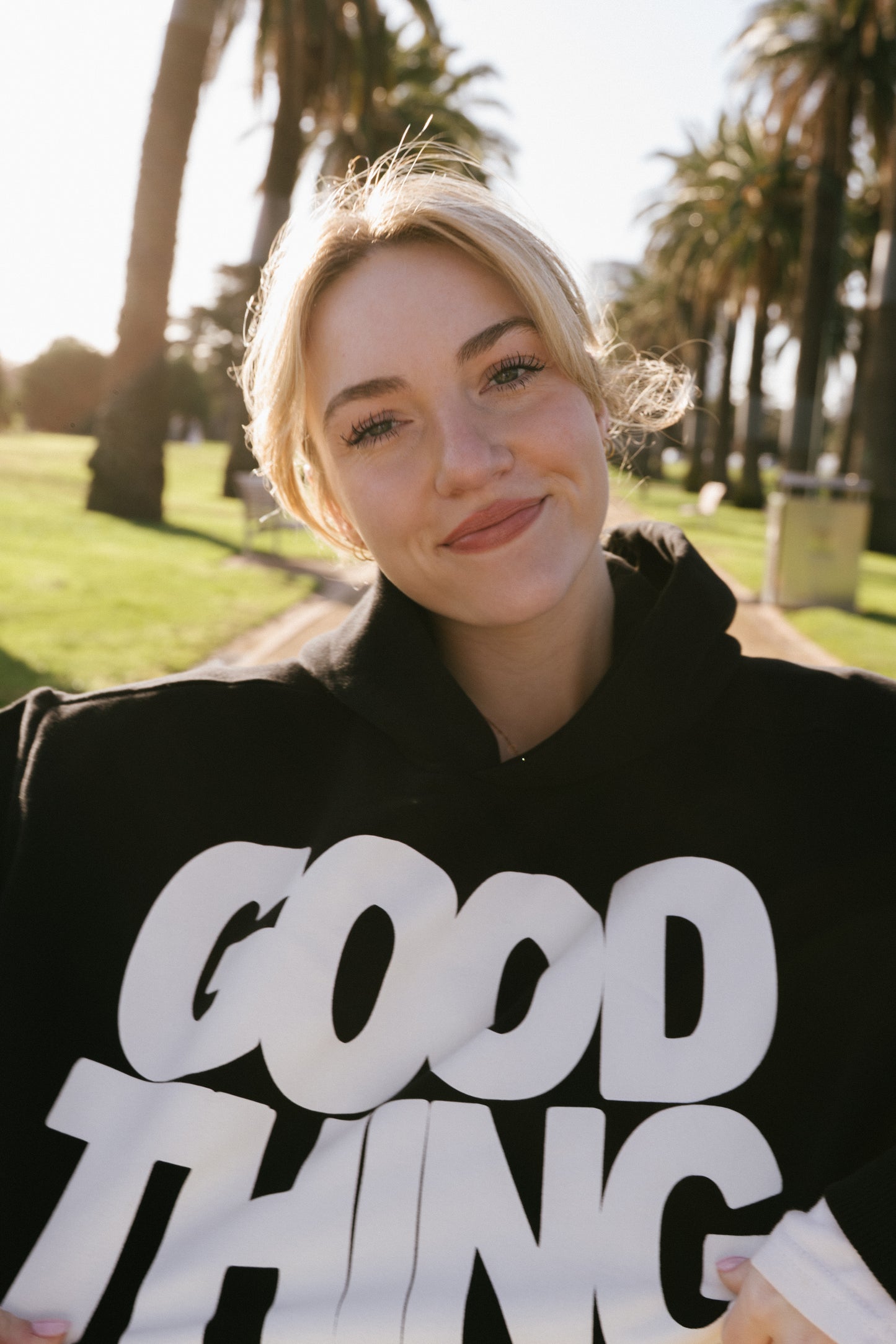 Black Good Thing Hoodie